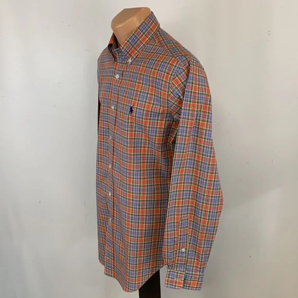 Ralph Lauren long sleeve button down collar shirt.  S - Picture 5 of 7